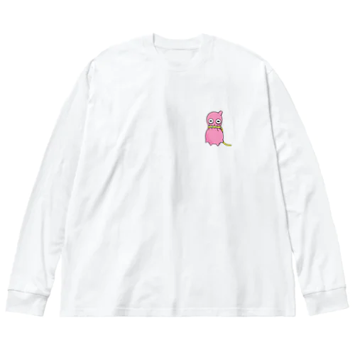 自分のことをタコだと思ってる宇宙人 Big Long Sleeve T-Shirt