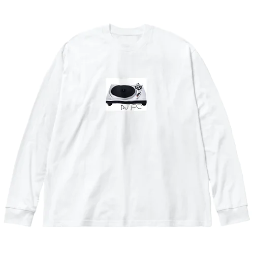 dj ビッグシルエットロングスリーブTシャツ