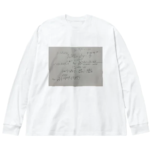 数式 Big Long Sleeve T-Shirt