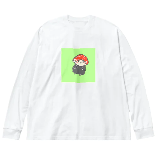 きのこちゃん ビッグシルエットロングスリーブTシャツ