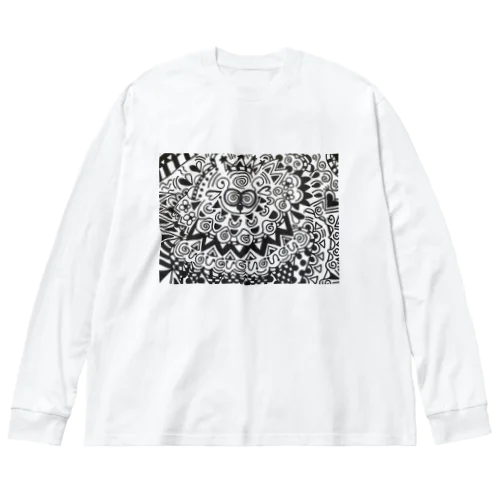 good fortune ビッグシルエットロングスリーブTシャツ