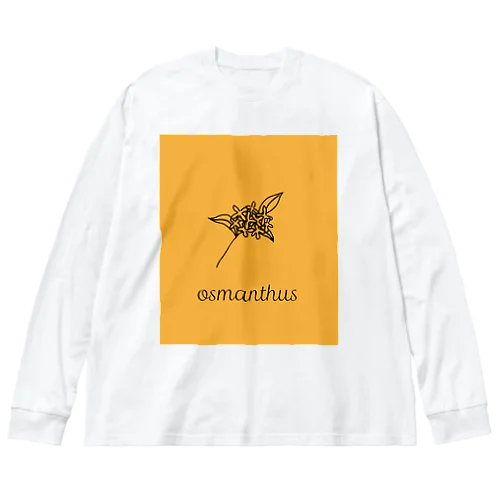 osmanthus ビッグシルエットロングスリーブTシャツ