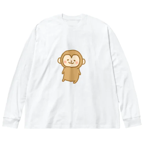 おさるさん Big Long Sleeve T-Shirt