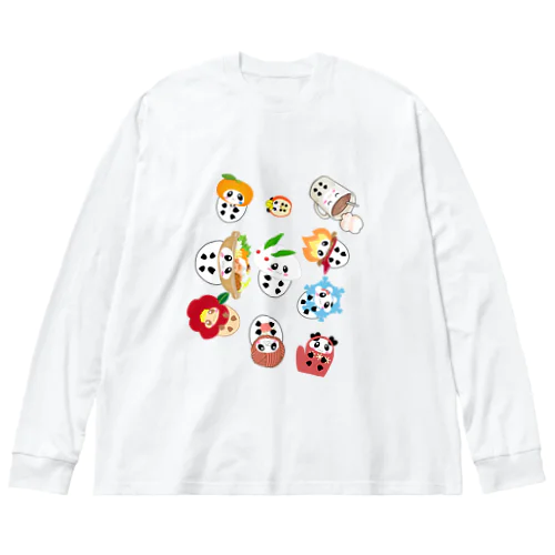 ぱんたま♡　ウインターver Big Long Sleeve T-Shirt