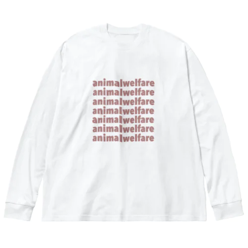 animalwelfare ビッグシルエットロングスリーブTシャツ