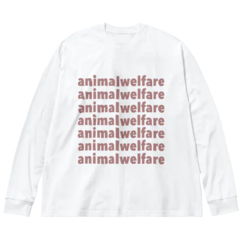 animalwelfare ビッグシルエットロングスリーブTシャツ