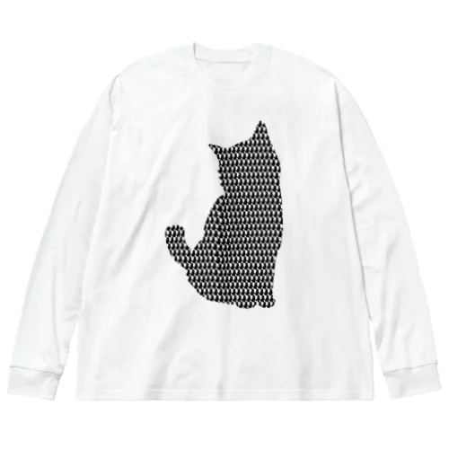 黒猫千鳥 Big Long Sleeve T-Shirt