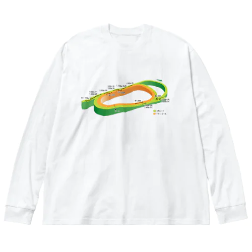 はんしんけーばーじょー ビッグシルエットロングスリーブTシャツ