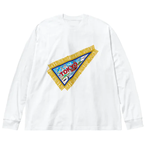 TOKYO土産風のペナント Big Long Sleeve T-Shirt