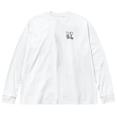 家主とニート Big fit long sleeve shirt ビッグシルエットロングスリーブTシャツ