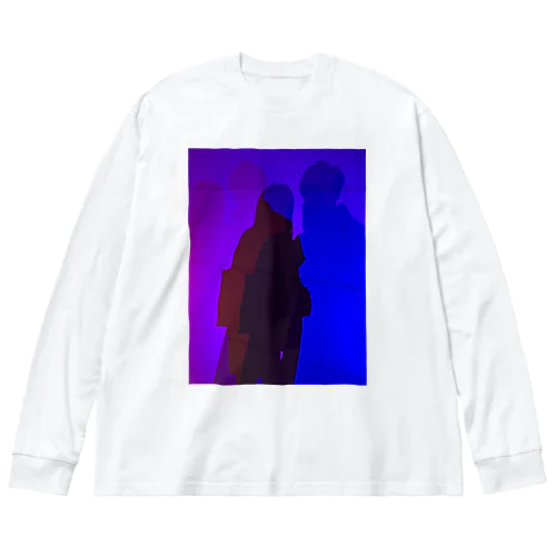 ネオンライトの Big Long Sleeve T-Shirt