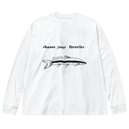 ムギツク Big Long Sleeve T-Shirt