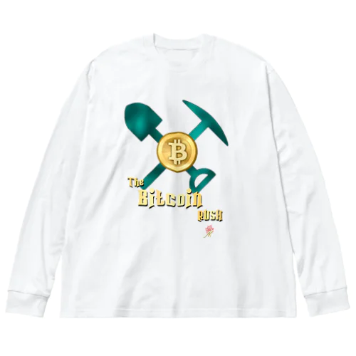 SMF 010 The bitcoin rush ビッグシルエットロングスリーブTシャツ