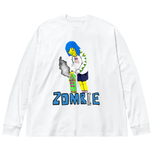 スケーターくん Big Long Sleeve T-Shirt