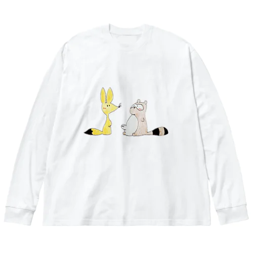 狐狸 Big Long Sleeve T-Shirt