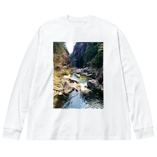 Rivers and waterfalls of nature Big Long Sleeve T-Shirt