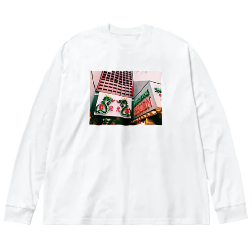 china town ビッグシルエットロングスリーブTシャツ