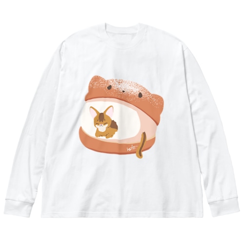 アビシニアン×マリトッツォ Big Long Sleeve T-Shirt