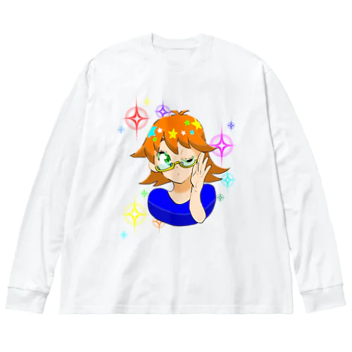 知的にみえる？ Big Long Sleeve T-Shirt