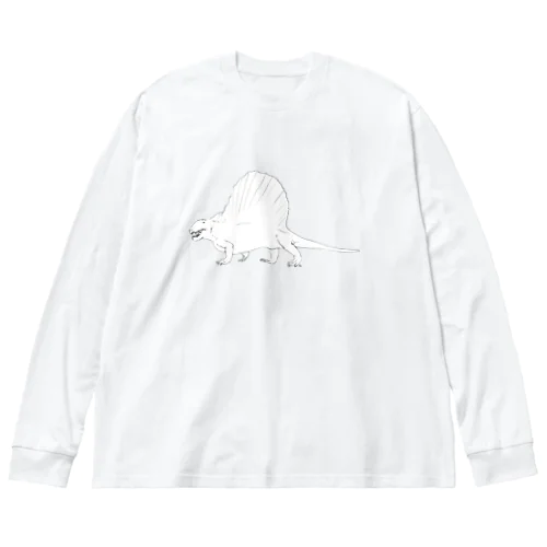 恐竜じゃない（ディメトロドン） Big Long Sleeve T-Shirt