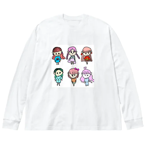 ♡シュガールズ♡ ビッグシルエットロングスリーブTシャツ