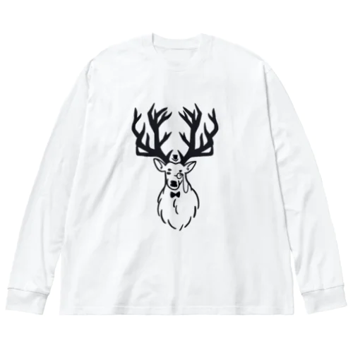 牡鹿のおじさま Big Long Sleeve T-Shirt