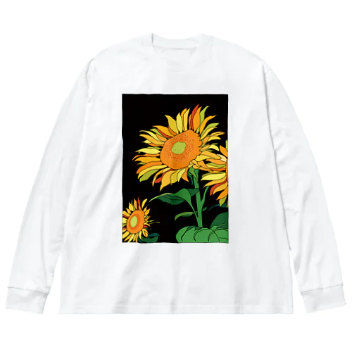 ひまわり2 Big Long Sleeve T-Shirt