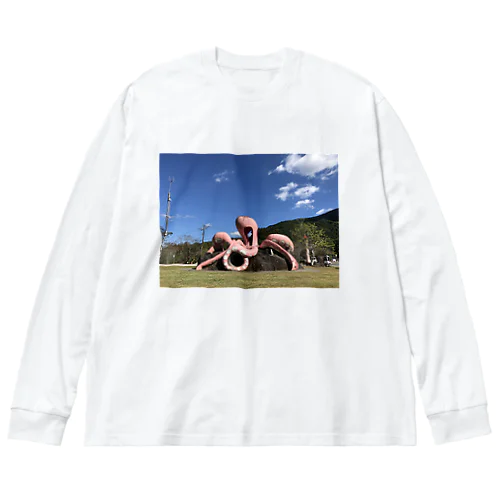 タコ公園 ビッグシルエットロングスリーブTシャツ