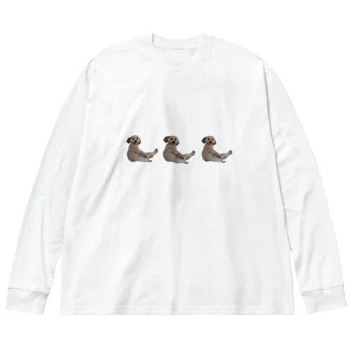 三つ子の90度れおんくん ビッグシルエットロングスリーブTシャツ