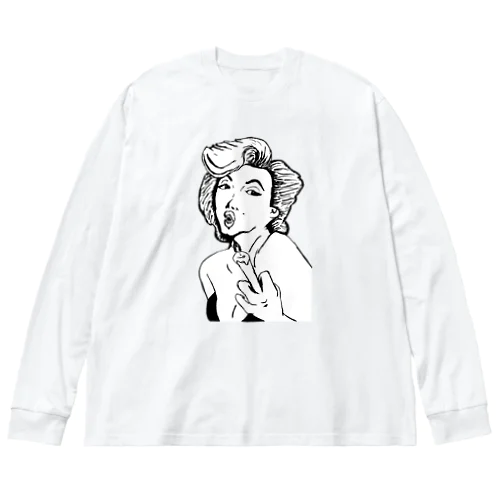 ハッピーバースデー Big Long Sleeve T-Shirt