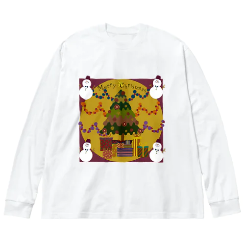 Merry Christmas Big Long Sleeve T-Shirt