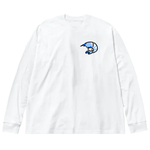 えび　エビ　海老　EBI ビッグシルエットロングスリーブTシャツ