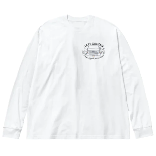 Gattaさんグッズ ビッグシルエットロングスリーブTシャツ