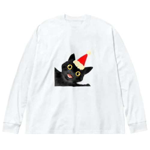 黒猫のやまとくん ビッグシルエットロングスリーブTシャツ