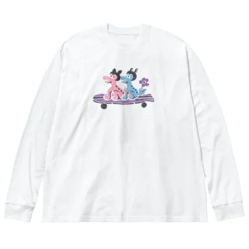 シナカル #スケートボード Big Long Sleeve T-Shirt