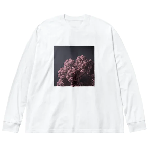 Fractal Flower ビッグシルエットロングスリーブTシャツ