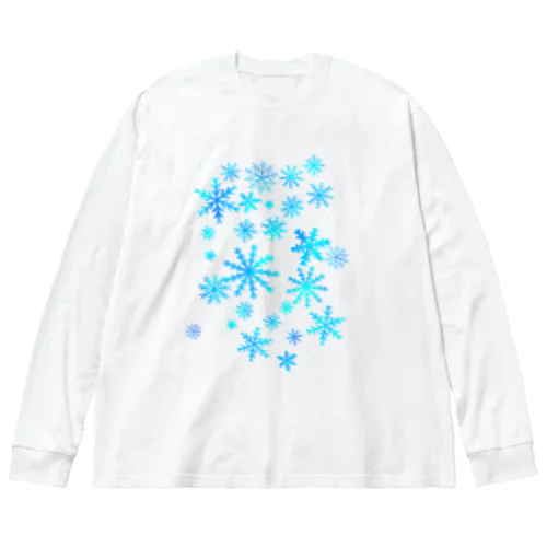 雪 Big Long Sleeve T-Shirt