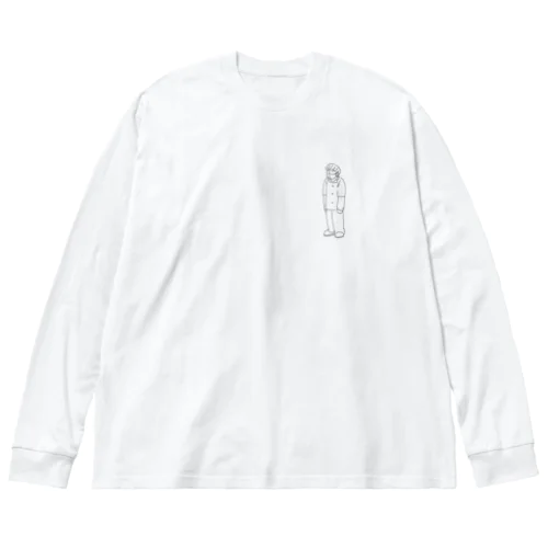 あいしんくん Big Long Sleeve T-Shirt