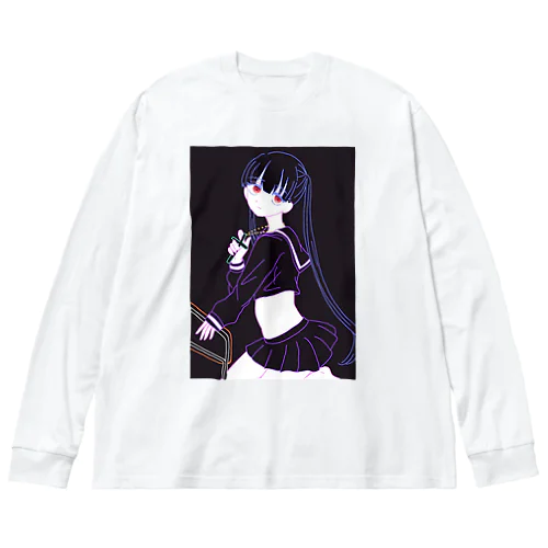 地雷女ちゃん Big Long Sleeve T-Shirt