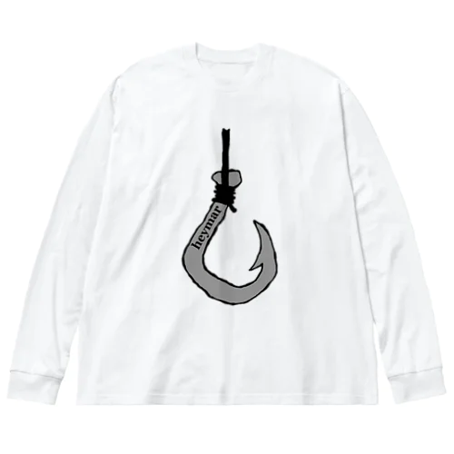 釣り針 Big Long Sleeve T-Shirt