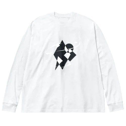 悪魔 ビッグシルエットロングスリーブTシャツ