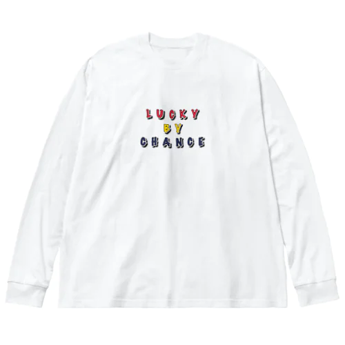 LUCKY BY CHANCE🐞🐝🦋 Big Long Sleeve T-Shirt