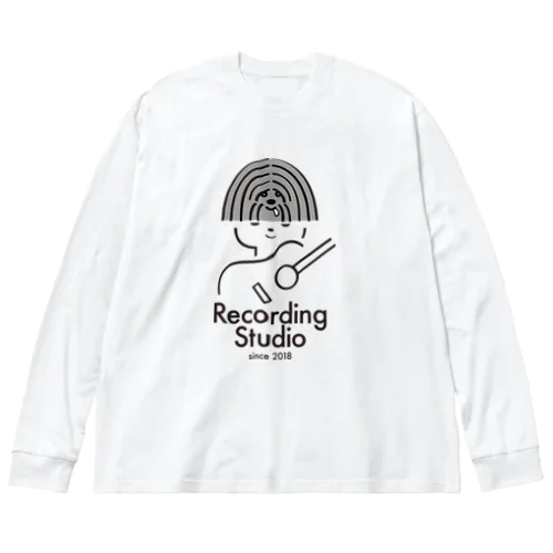 レコーディングスタジオ ビッグシルエットロングスリーブTシャツ