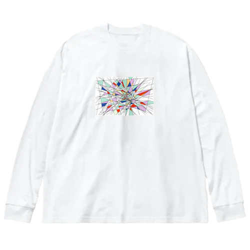 プロトタイプステンドグラス ビッグシルエットロングスリーブTシャツ