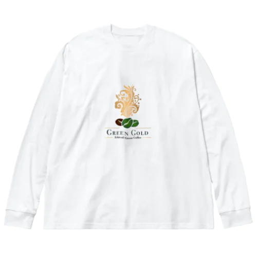 グリーンゴールド ビッグシルエットロングスリーブTシャツ