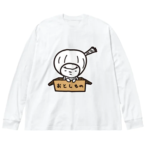 おとしもの　きく ビッグシルエットロングスリーブTシャツ