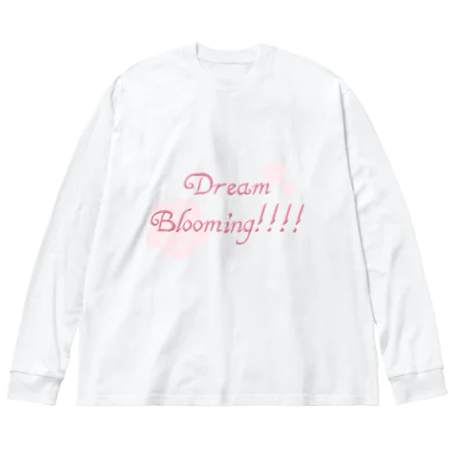 Dream Blooming ビッグシルエットロングスリーブTシャツ