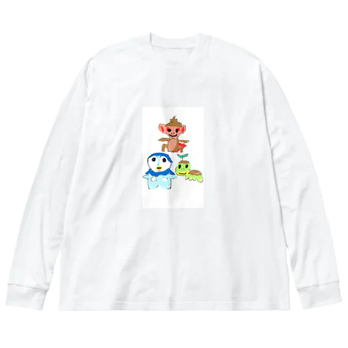 木久モン ビッグシルエットロングスリーブTシャツ