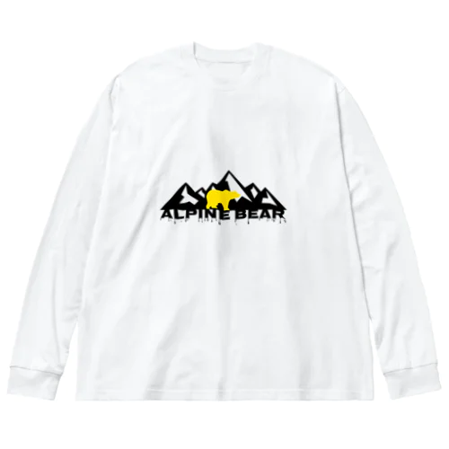 ALPINE BEAR ビッグシルエットロングスリーブTシャツ