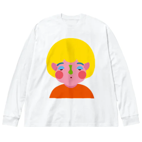 ぼけっとガール Big Long Sleeve T-Shirt